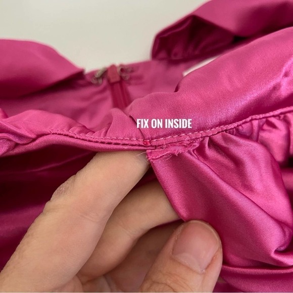 Superdown Aurora Corset Mini Dress in Magenta Size XXS - Picture 5 of 11